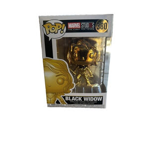 Funko Pop! Black Widow Gold #380